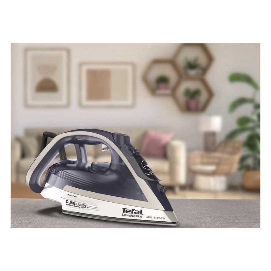 Tefal - Tvaika gludeklis ULTRAGLISS PLUS 2800W/230V zila