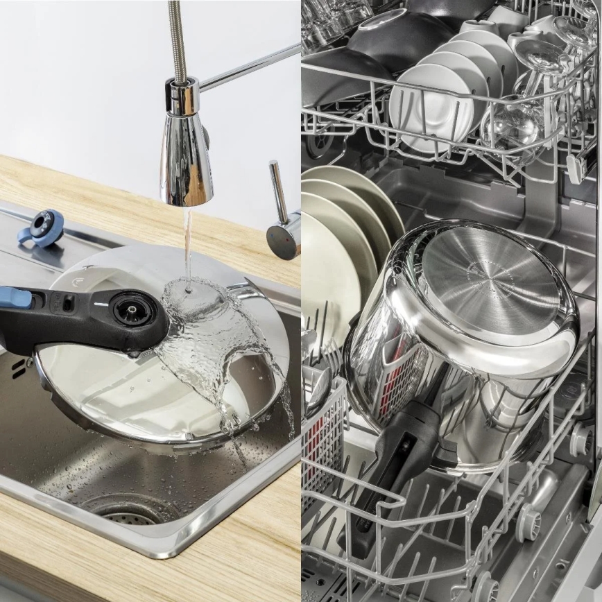 Tefal - Tvaika katls 4 l SECURE TRENDY nerūsējošs tērauds