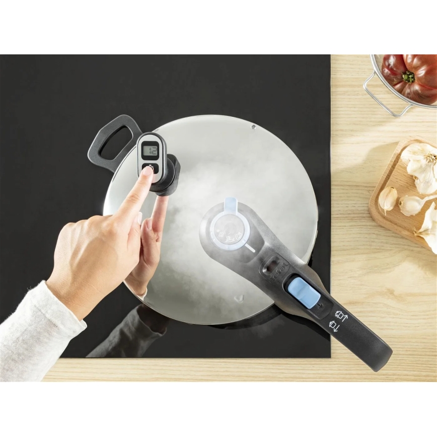 Tefal - Tvaika katls 4 l SECURE TRENDY nerūsējošs tērauds