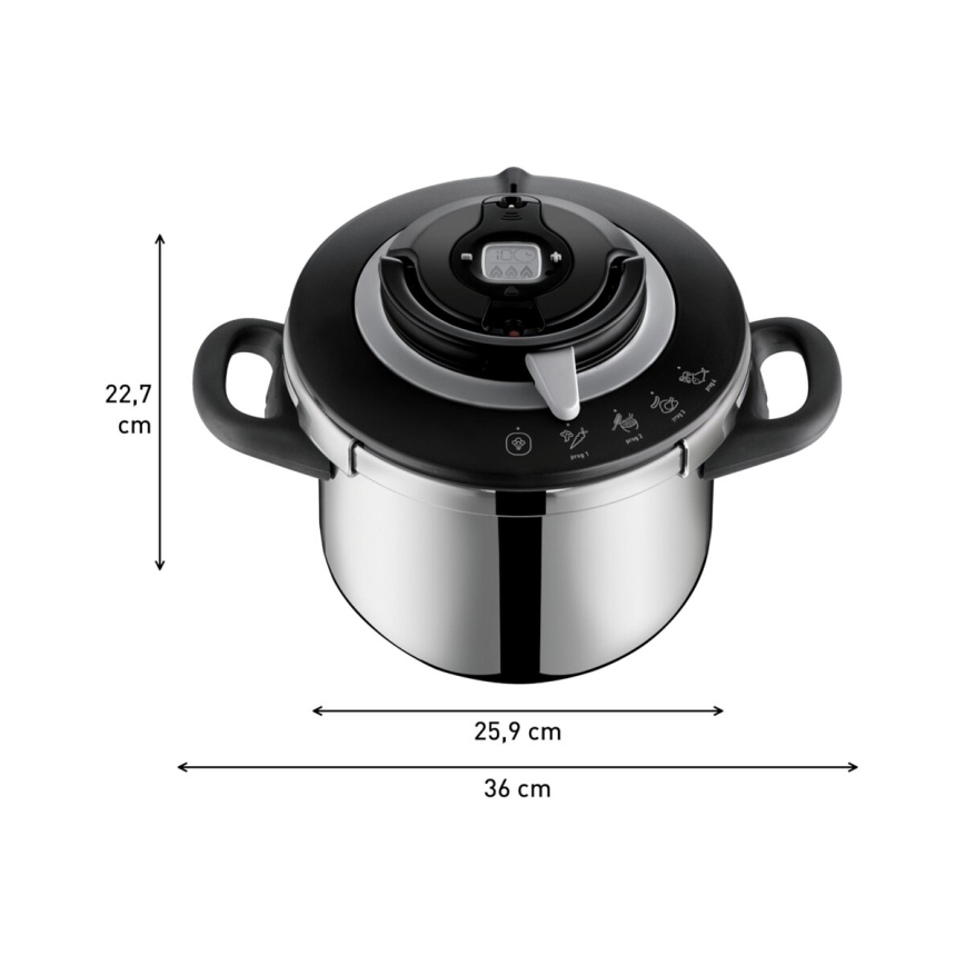 Tefal - Tvaika katls 6 l CLIPSO+ CHEF nerūsējošs tērauds