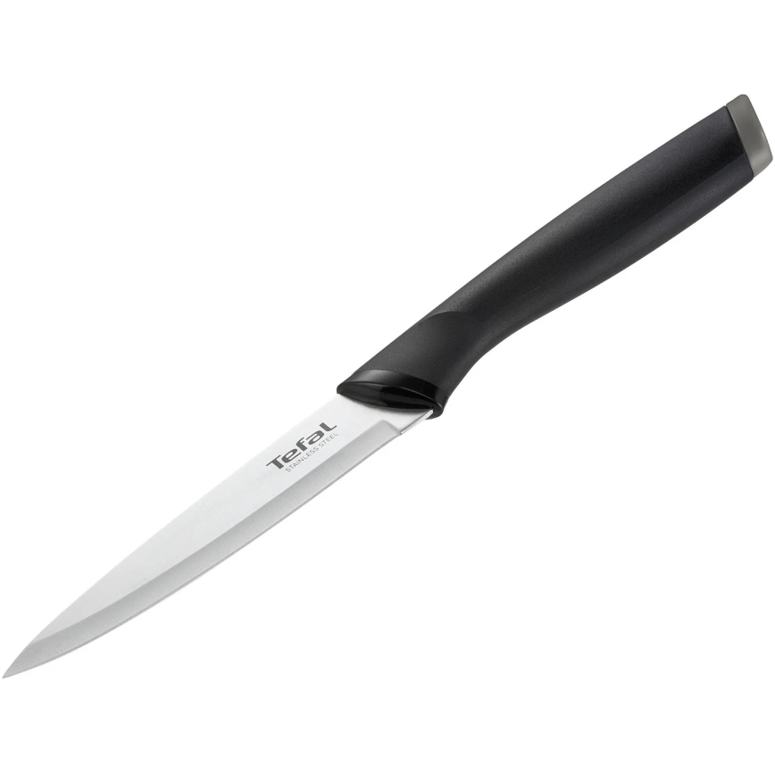 Tefal - Universāls nerūsējoša tērauda nazis COMFORT 12 cm spīdīgi hromēts/melna