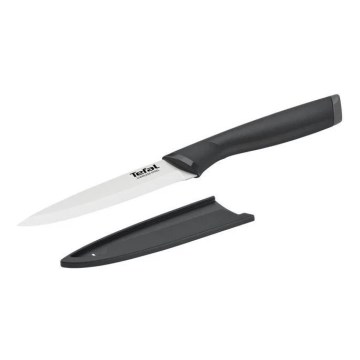 Tefal - Universāls nerūsējoša tērauda nazis COMFORT 12 cm spīdīgi hromēts/melna