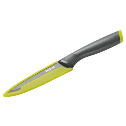 Tefal - Universāls nerūsējoša tērauda nazis FRESH KITCHEN 12 cm pelēka/zaļa