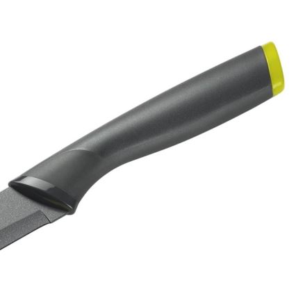 Tefal - Universāls nerūsējoša tērauda nazis FRESH KITCHEN 12 cm pelēka/zaļa