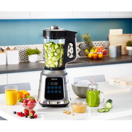 Tefal - Virtuves galda blenderis HIGH SPEED ULTRABLEND BOOST 1300W/230V pelēks