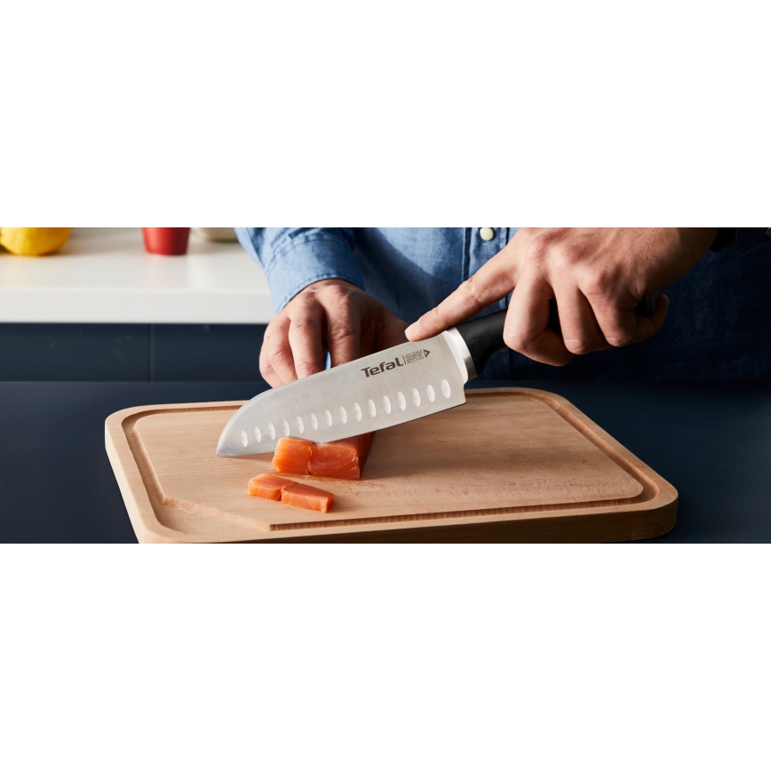 Tefal - Virtuves nažu komplekts ICE FORCE ar turētāju, 4 gab.