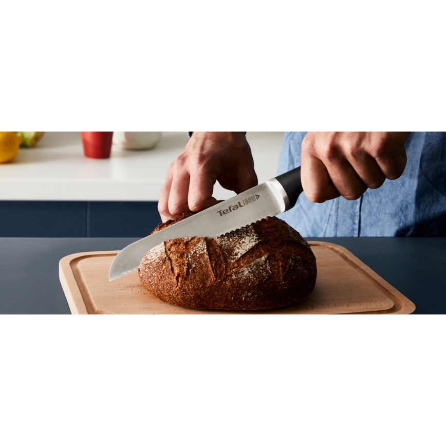 Tefal - Virtuves nažu komplekts ICE FORCE ar turētāju, 4 gab.