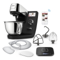 Tefal - Virtuves robots ar iebūvētu svaru I-COACH TOUCH 1200W/230V no nerūsējošā tērauda