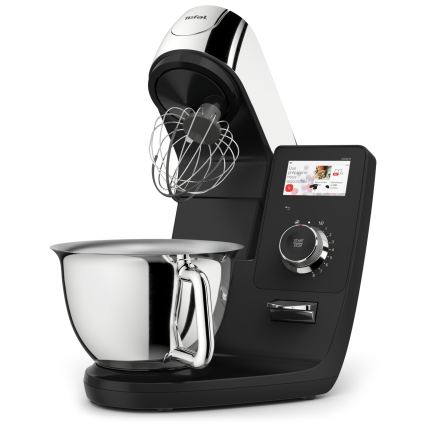 Tefal - Virtuves robots ar iebūvētu svaru I-COACH TOUCH 1200W/230V no nerūsējošā tērauda
