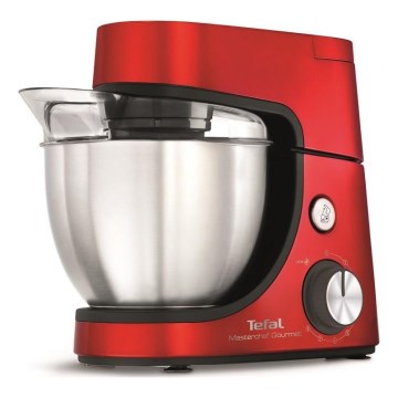 Tefal - Virtuves robots MASTERCHEF GOURMET 1100W/230V sarkana