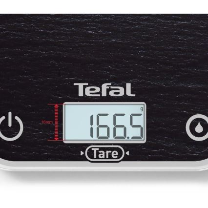 Tefal - Virtuves svari OPTISS 2xAAA melna