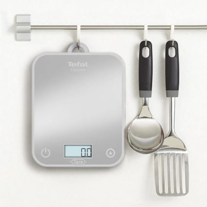 Tefal - Virtuves svari OPTISS 2xAAA pelēka