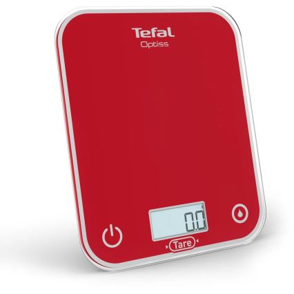 Tefal - Virtuves svari OPTISS 2xAAA sarkana