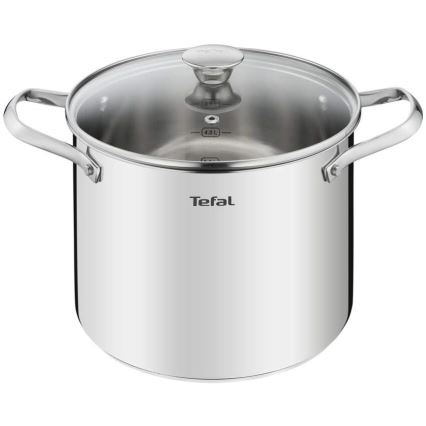 Tefal - Virtuves trauku komplekts 10 gab. COOK EAT nerūsējošs tērauds