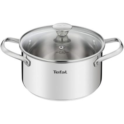 Tefal - Virtuves trauku komplekts 10 gab. COOK EAT nerūsējošs tērauds