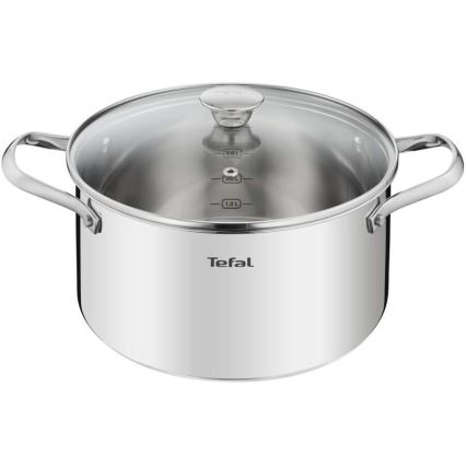 Tefal - Virtuves trauku komplekts 10 gab. COOK EAT nerūsējošs tērauds