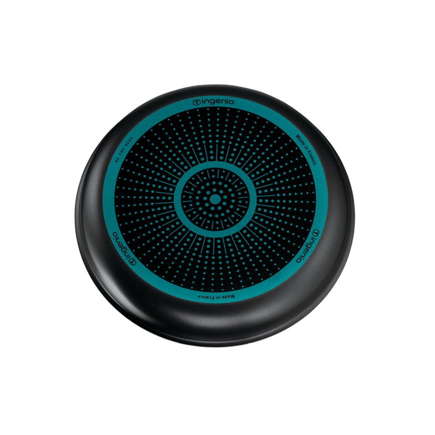 Tefal - Virtuves trauku komplekts 13 gab. INGENIO EASY COOK & CLEAN BLACK