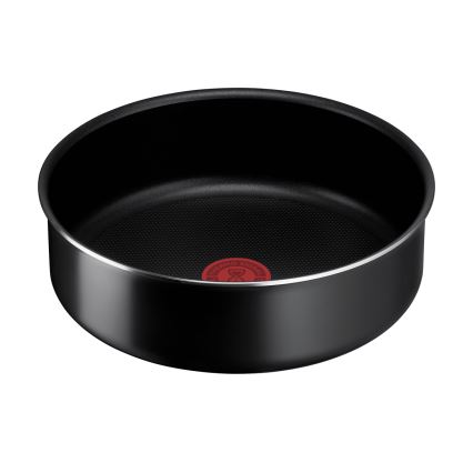 Tefal - Virtuves trauku komplekts 13 gab. INGENIO EASY COOK & CLEAN BLACK