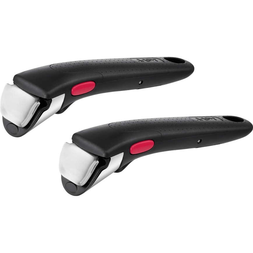 Tefal - Virtuves trauku komplekts 13 gab. INGENIO EASY COOK & CLEAN BLACK