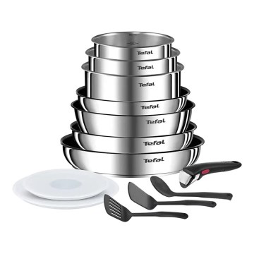 Tefal - Virtuves trauku komplekts 13 gab. INGENIO EMOTION nerūsējošs tērauds