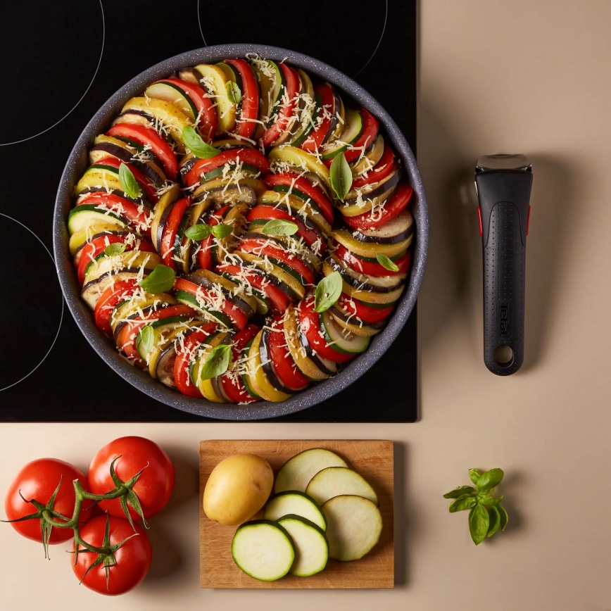 Tefal - Virtuves trauku komplekts 14 gab. INGENIO NATURAL FORCE