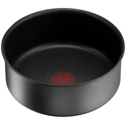 Tefal - Virtuves trauku komplekts 20 gab. INGENIO DAILY CHEF ON melna