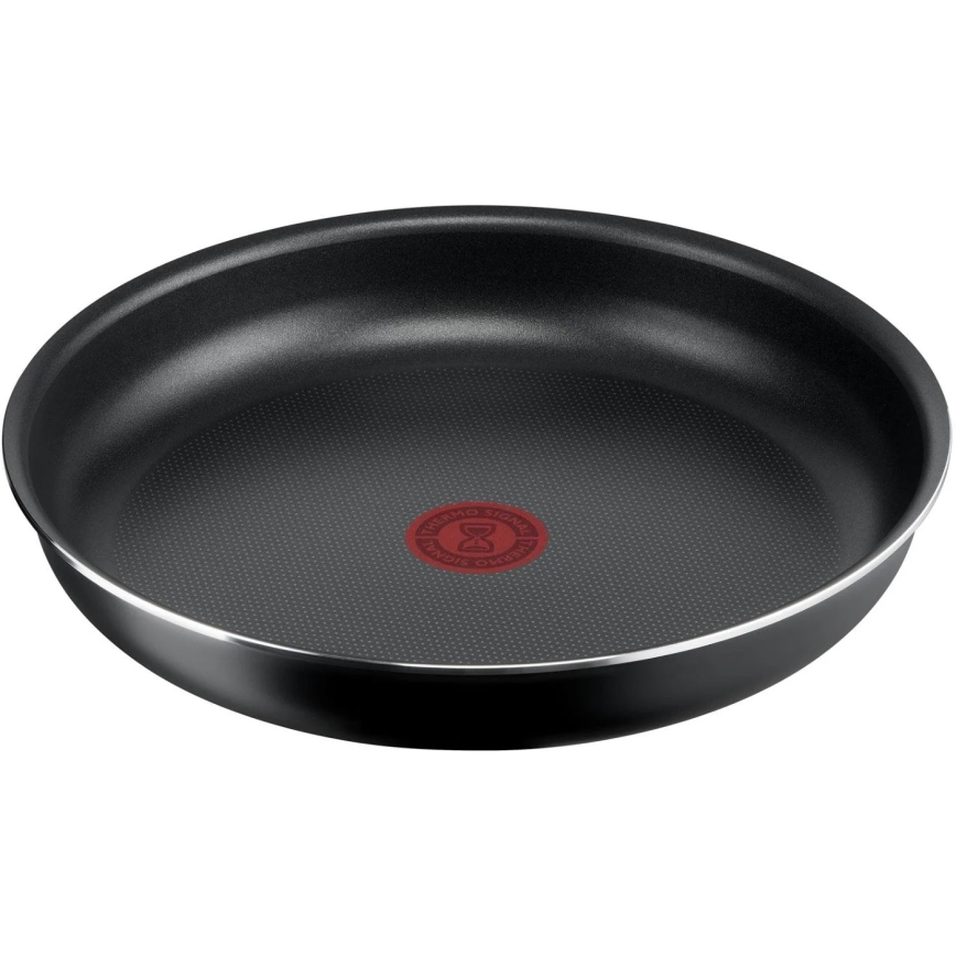 Tefal - Virtuves trauku komplekts 3 gab. INGENIO EASY COOK & CLEAN BLACK
