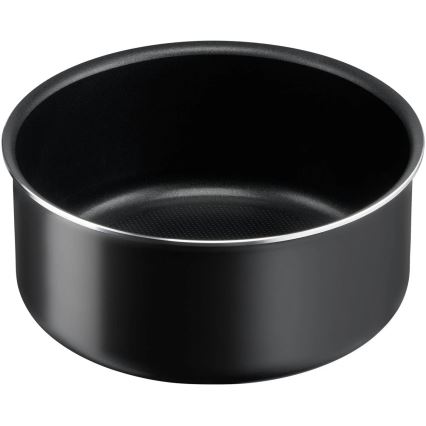 Tefal - Virtuves trauku komplekts 3 gab. INGENIO EASY COOK & CLEAN BLACK