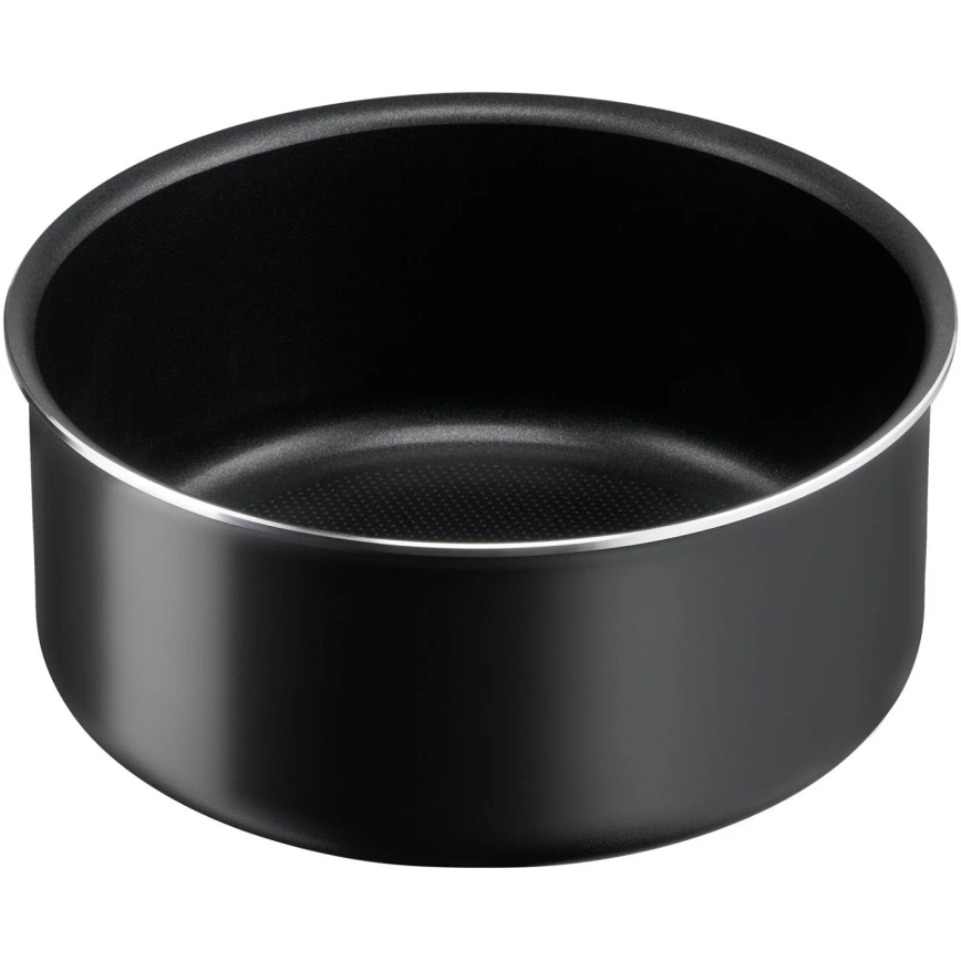 Tefal - Virtuves trauku komplekts 3 gab. INGENIO EASY COOK & CLEAN BLACK