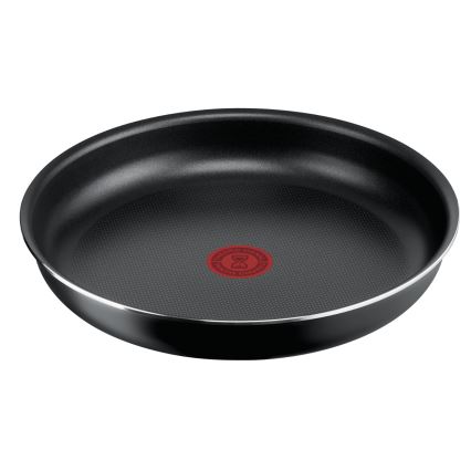 Tefal - Virtuves trauku komplekts 5 gab. INGENIO EASY COOK & CLEAN BLACK
