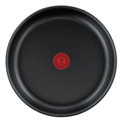 Tefal - Virtuves trauku komplekts 5 gab. INGENIO EASY COOK & CLEAN BLACK