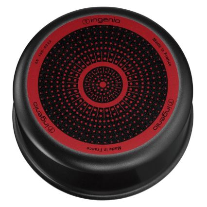Tefal - Virtuves trauku komplekts 5 gab. INGENIO EASY COOK & CLEAN BLACK