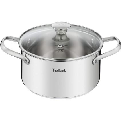 Tefal - Virtuves trauku komplekts 9 gab. COOK EAT nerūsējošs tērauds