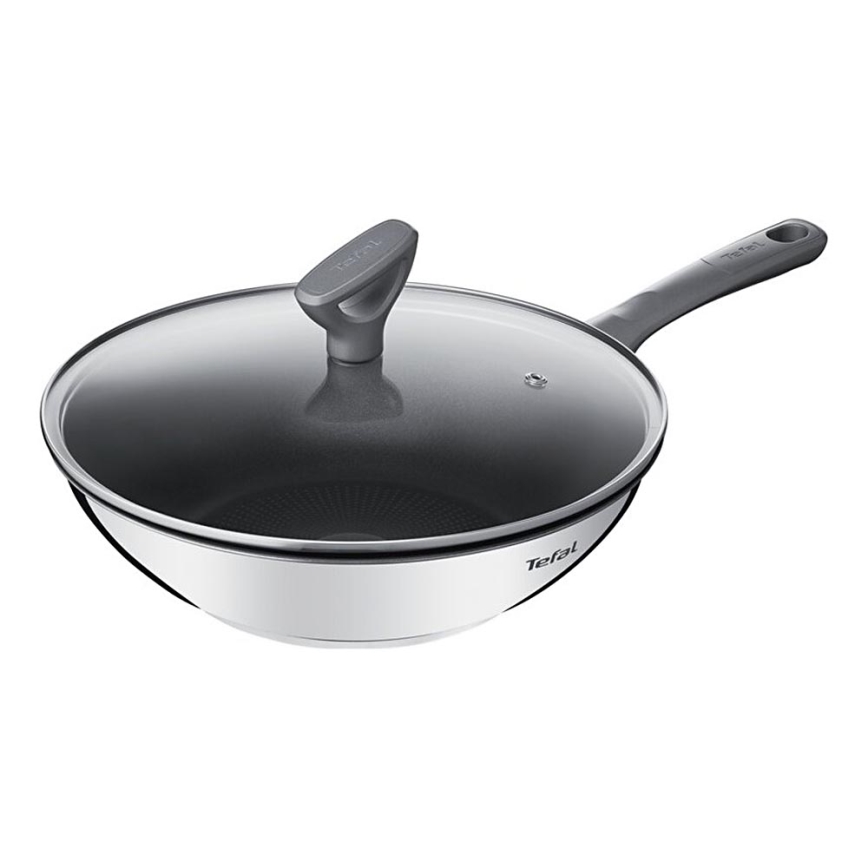 Tefal - Wok panna ar vāku DAILY COOK 28 cm