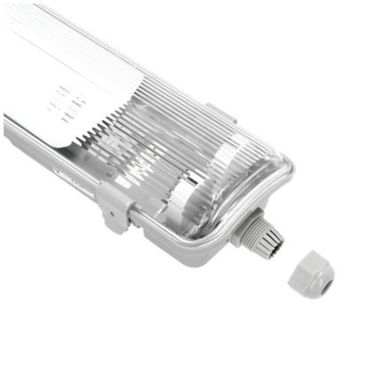 Tehniskā fluorescējošā lampa HERMIC T8 2xG13/18W/230V IP65