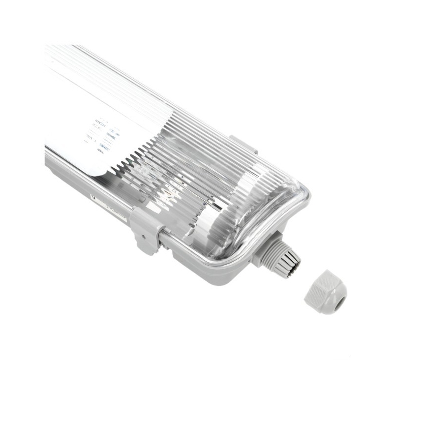 Tehniskā fluorescējošā lampa HERMIC T8 2xG13/18W/230V IP65