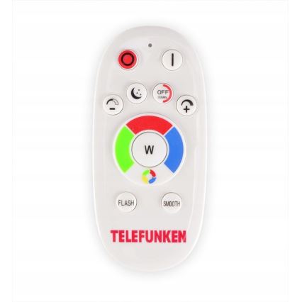 Telefunken 301506TF - LED RGBW Aptumšojams panelis LED/18W/230V 4000K + tālvadības pults