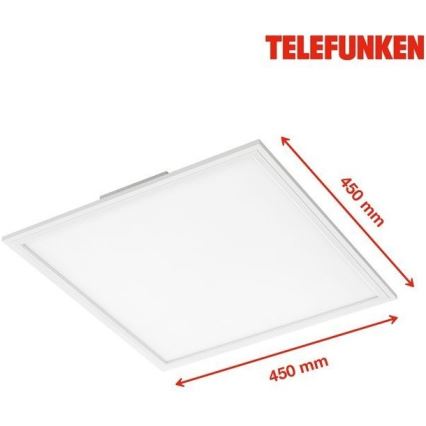 Telefunken 308806TF - LED Virsapmetuma panelis ar sensoru LED/25W/230V 4000K