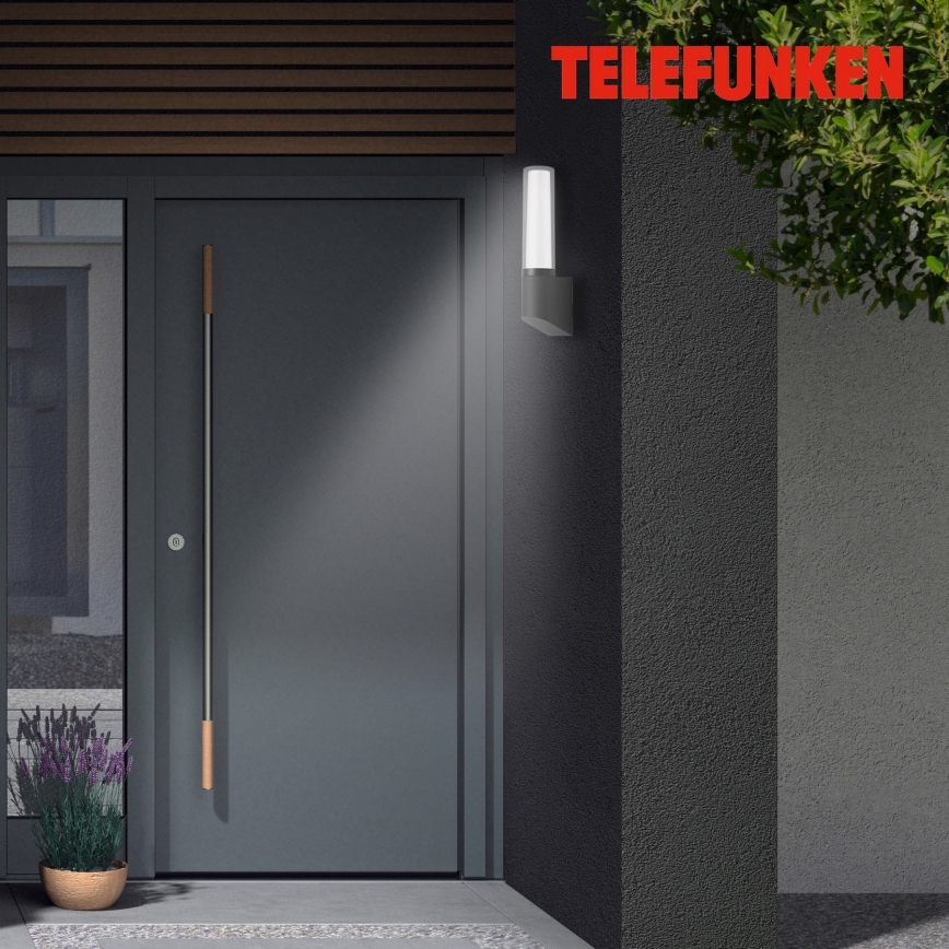 Telefunken 311305TF - LED Āra sienas lampa LED/8W/230V IP44