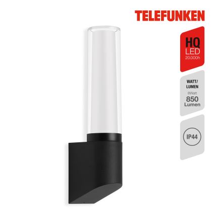 Telefunken 311305TF - LED Āra sienas lampa LED/8W/230V IP44