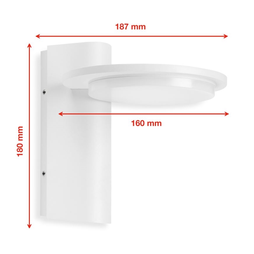 Telefunken 312406TF - LED Āra sienas lampa LED/10W/230V IP44