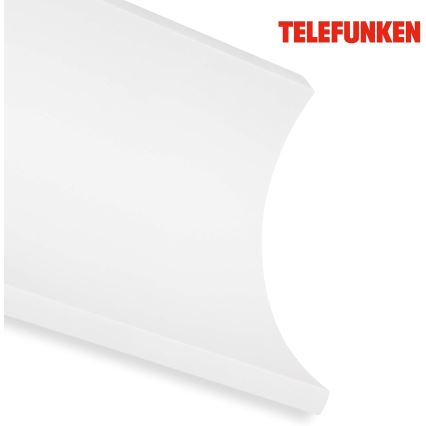 Telefunken 312806TF - LED Āra sienas lampa 2xLED/6W/230V IP44 balta