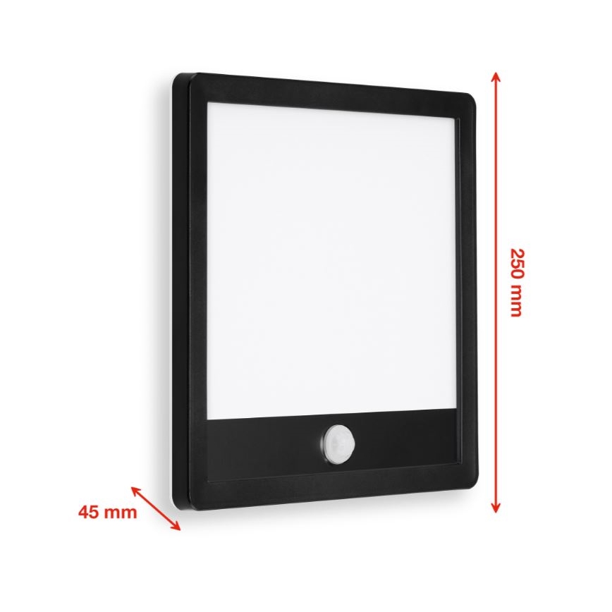 Telefunken 313805TF - LED Āra sienas lampa ar sensoru LED/15W/230V IP44