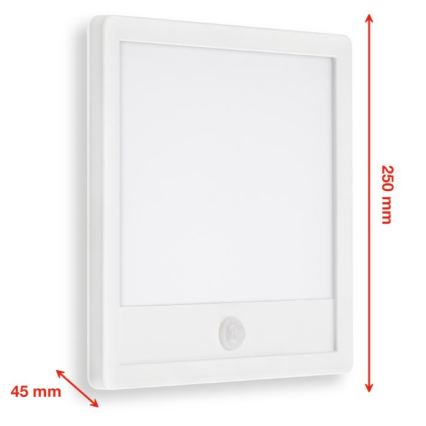 Telefunken 313806TF - LED Āra sienas lampa ar sensoru LED/15W/230V IP44