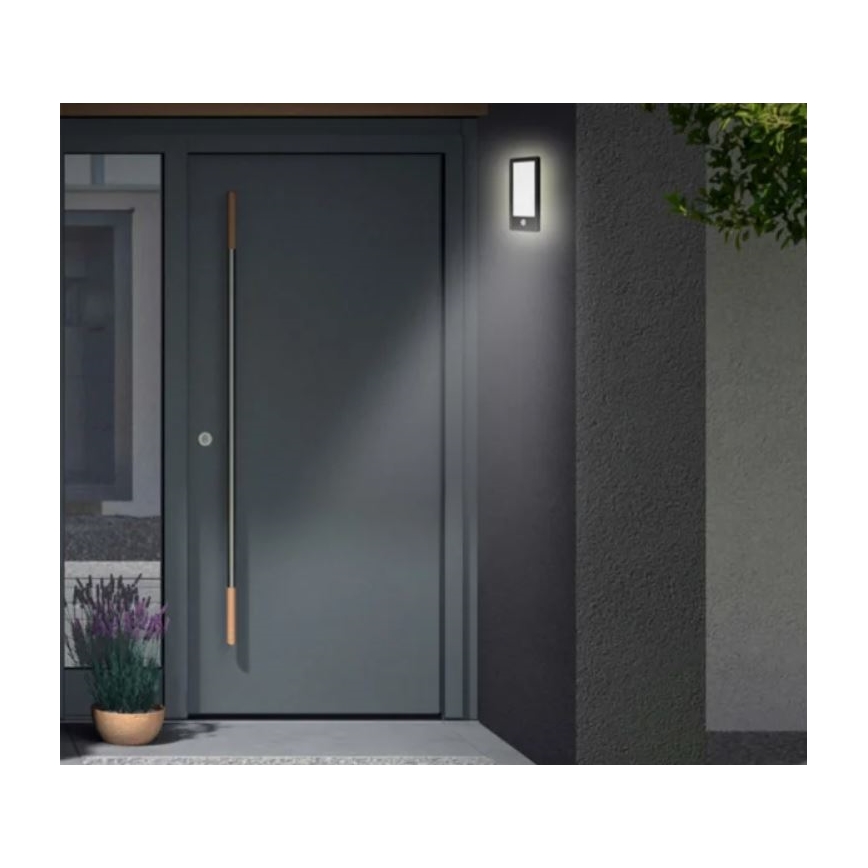 Telefunken 313905TF - LED Āra sienas lampa ar sensoru LED/16W/230V IP44
