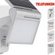 Telefunken 315204TF - LED Saules enerģijas sienas lampa ar sensoru LED/3W/3,7V IP44
