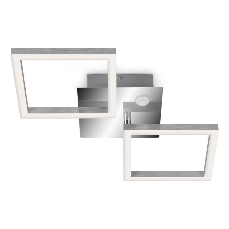 Telefunken 318508TF - LED Griestu lampa ar sensoru FRAME LED/12W/230V 3000K matēts hroms
