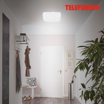 Telefunken 601906TF - LED Griestu lampa ar sensoru LED/12W/230V 4000K