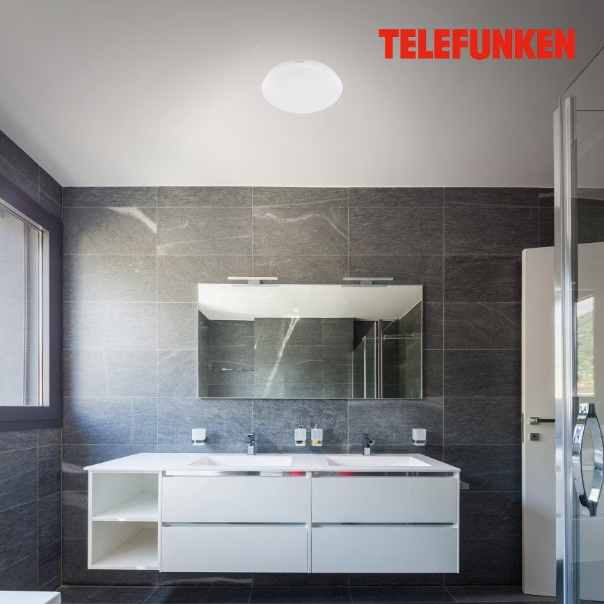 Telefunken 602006TF - LED Vannas istabas griestu lampa ar sensoru LED/15W/230V IP44 4000K