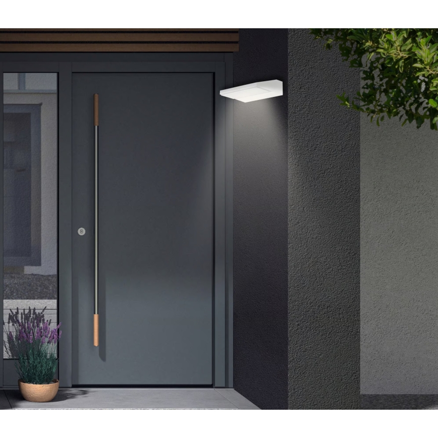 Telefunken - LED āra sienas gaismeklis LED/10W/230V IP44 balts